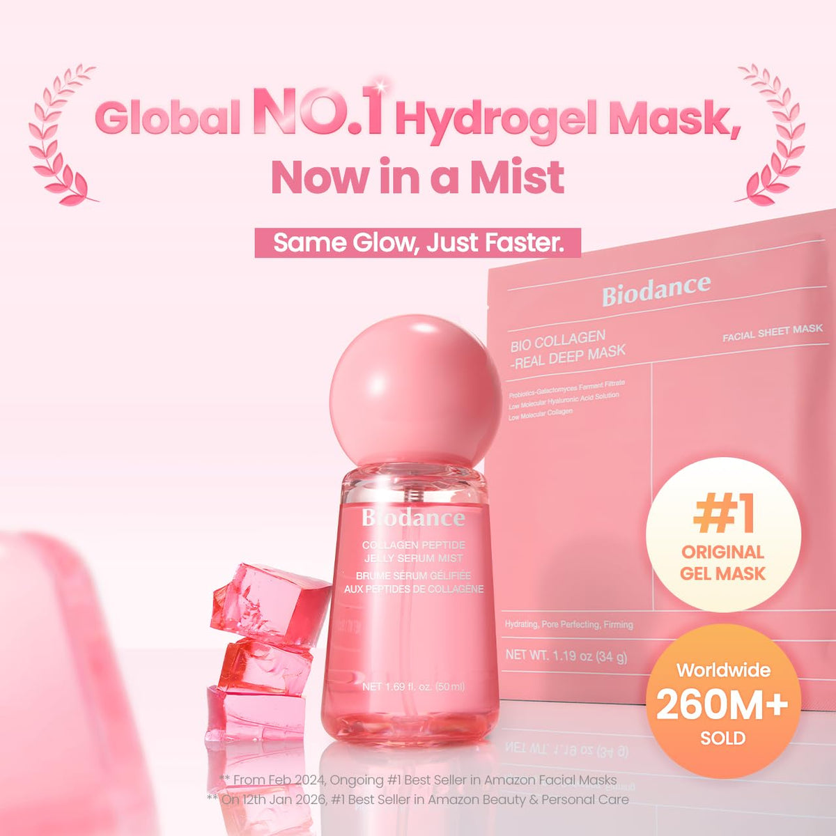 Revitalize Your Skin with Our Collagen Peptides Jelly Serum Mist - Ultimate Hydrating Face Spray for a Youthful Glow