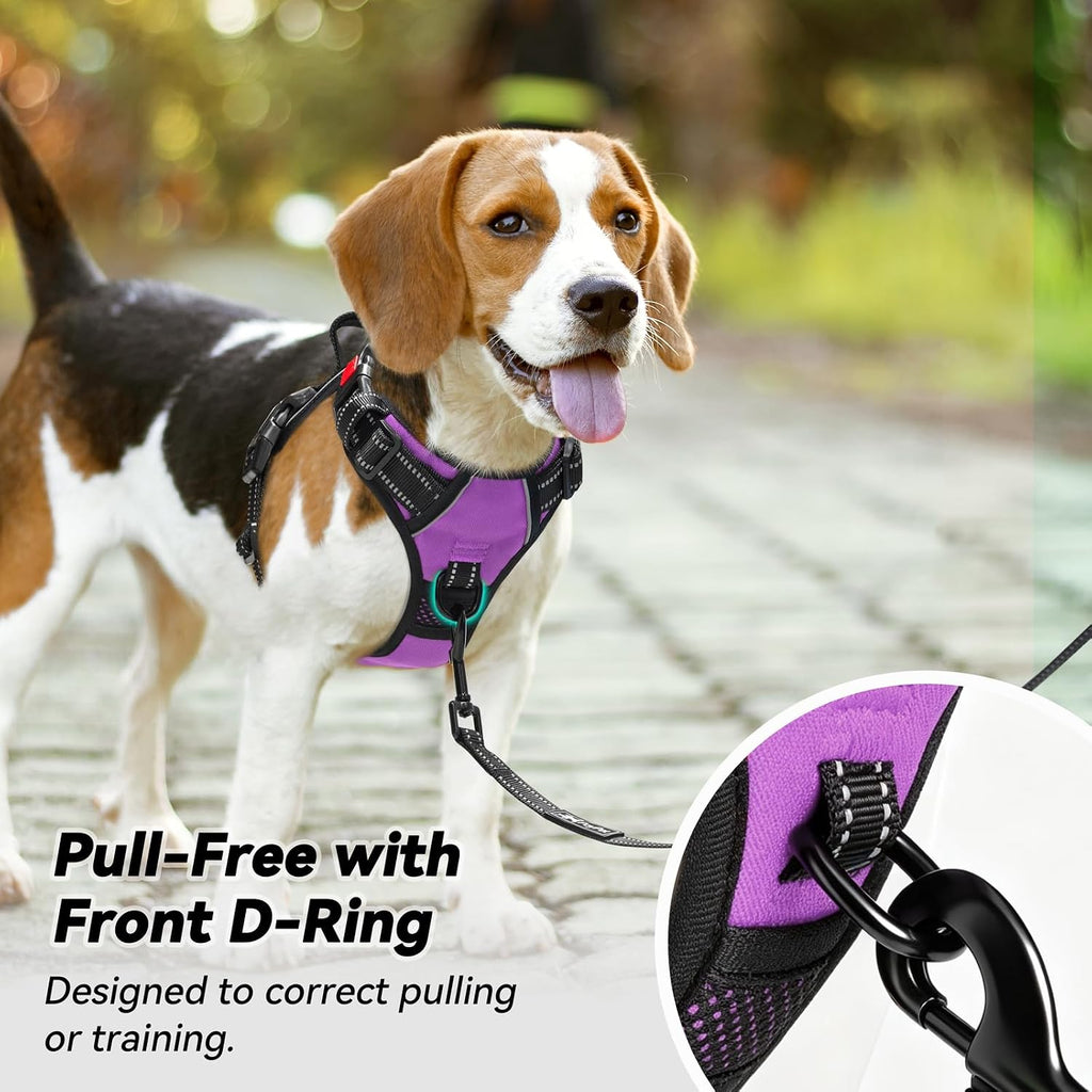 Ultimate No-Pull Dog Harness for Medium Dogs - Comfortable, Adjustable & Reflective