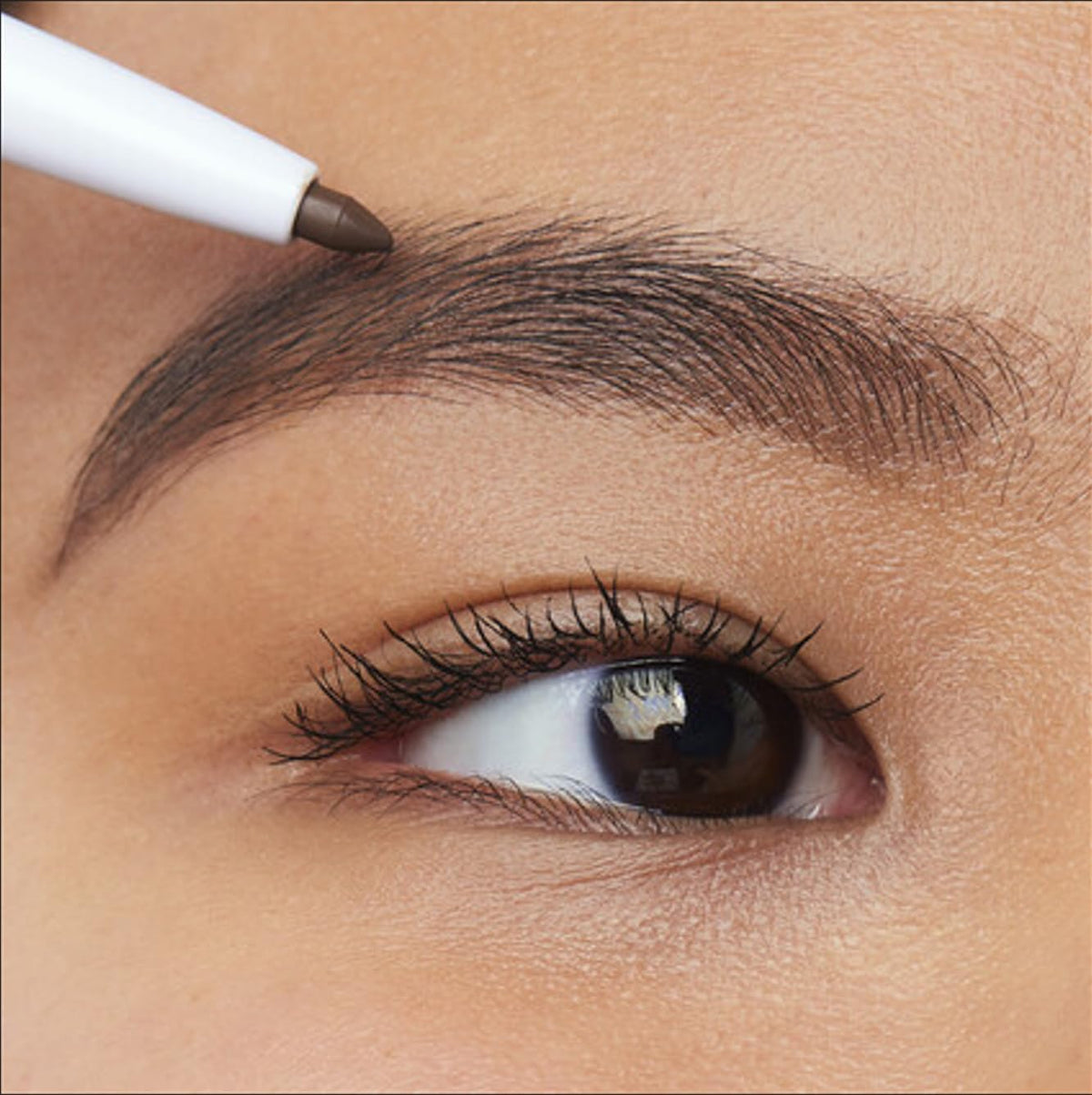 Instant Lift Brow Pencil with Dual-Sided Precision Tip & Grooming Spoolie in Neutral Brown