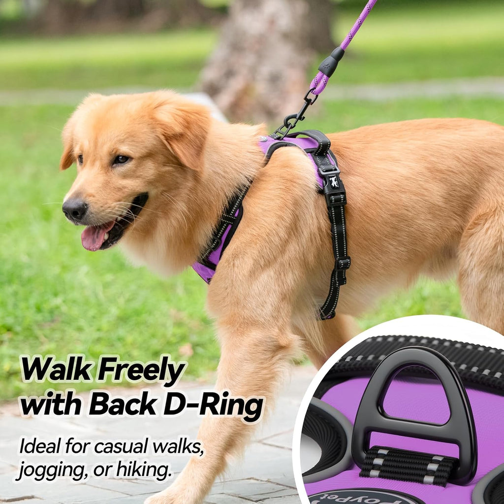 Ultimate No-Pull Dog Harness for Medium Dogs - Comfortable, Adjustable & Reflective