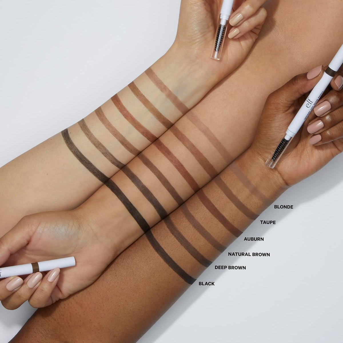 Instant Lift Brow Pencil with Dual-Sided Precision Tip & Grooming Spoolie in Neutral Brown