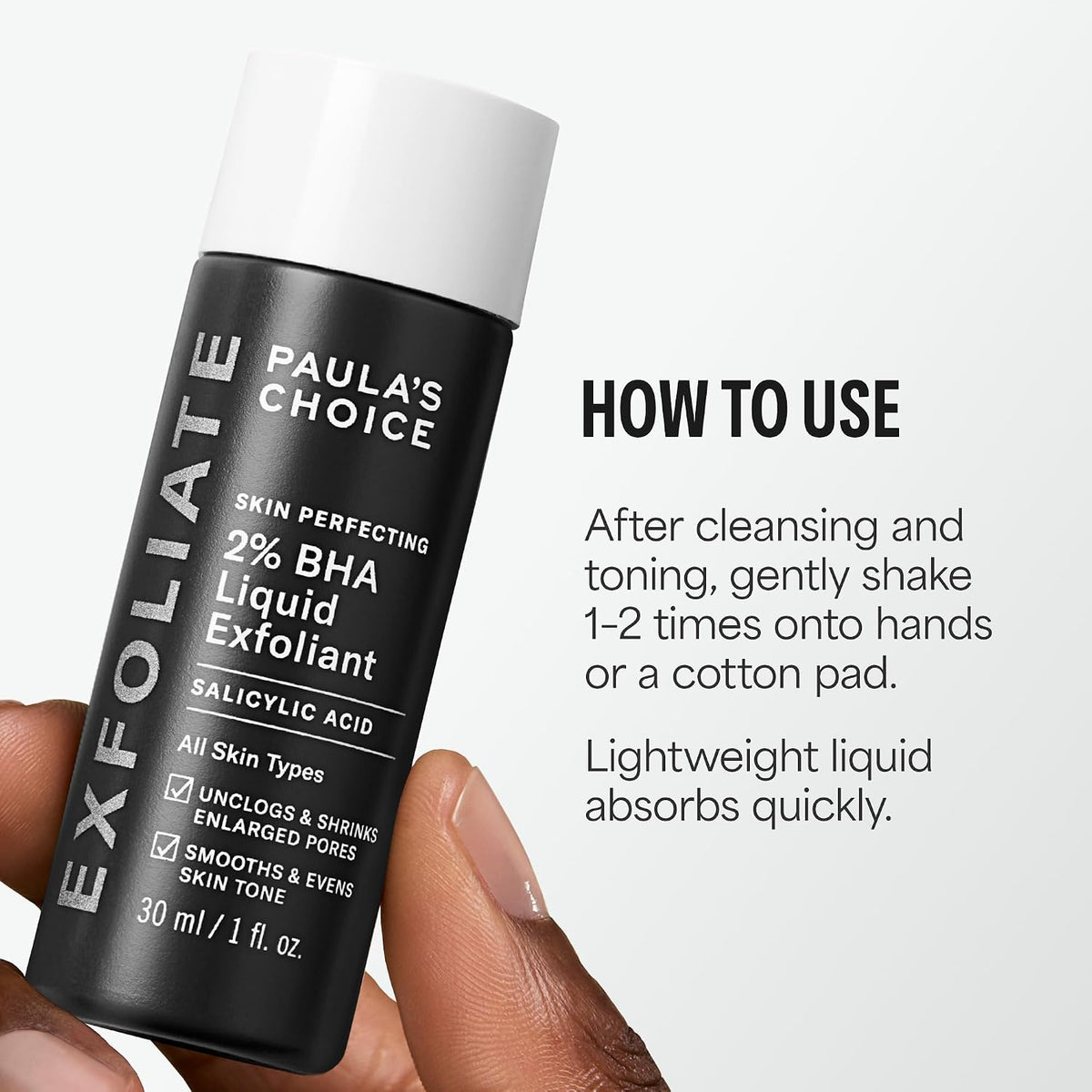 Revitalize Your Skin with Paula's Choice SKIN PERFECTING 2% BHA Liquid Leave-On Exfoliant - For Unclogged Pores and Youthful Glow