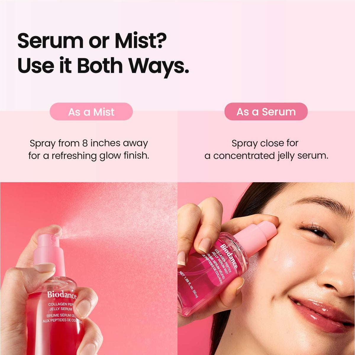 Revitalize Your Skin with Our Collagen Peptides Jelly Serum Mist - Ultimate Hydrating Face Spray for a Youthful Glow