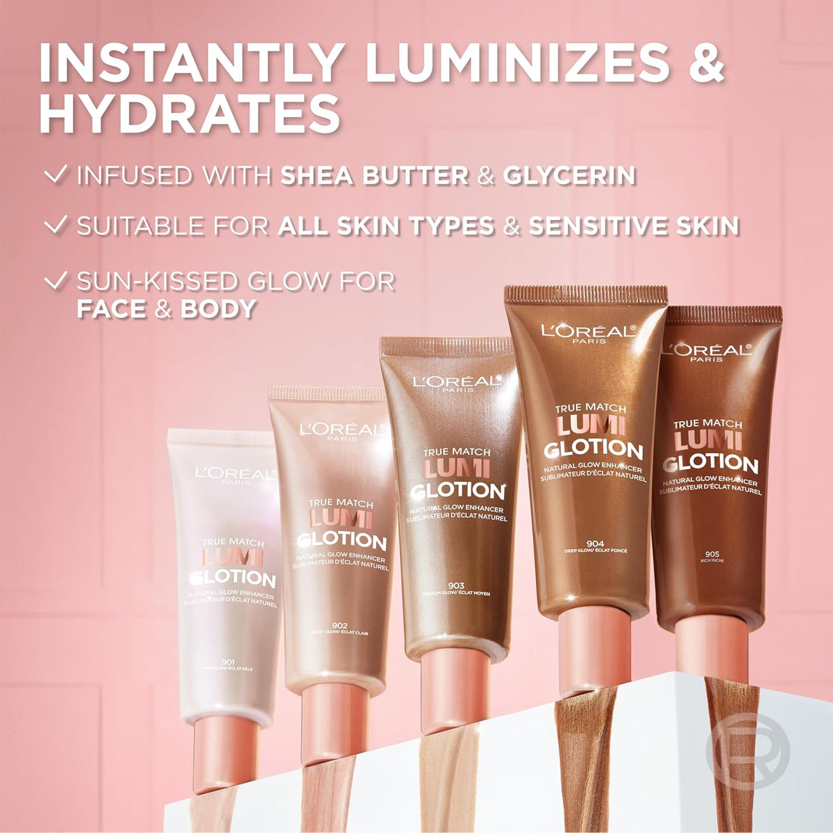 Illuminate Your Skin with L'Oreal True Match Lumi Glotion - 903 Medium, 1.35 Fl Oz