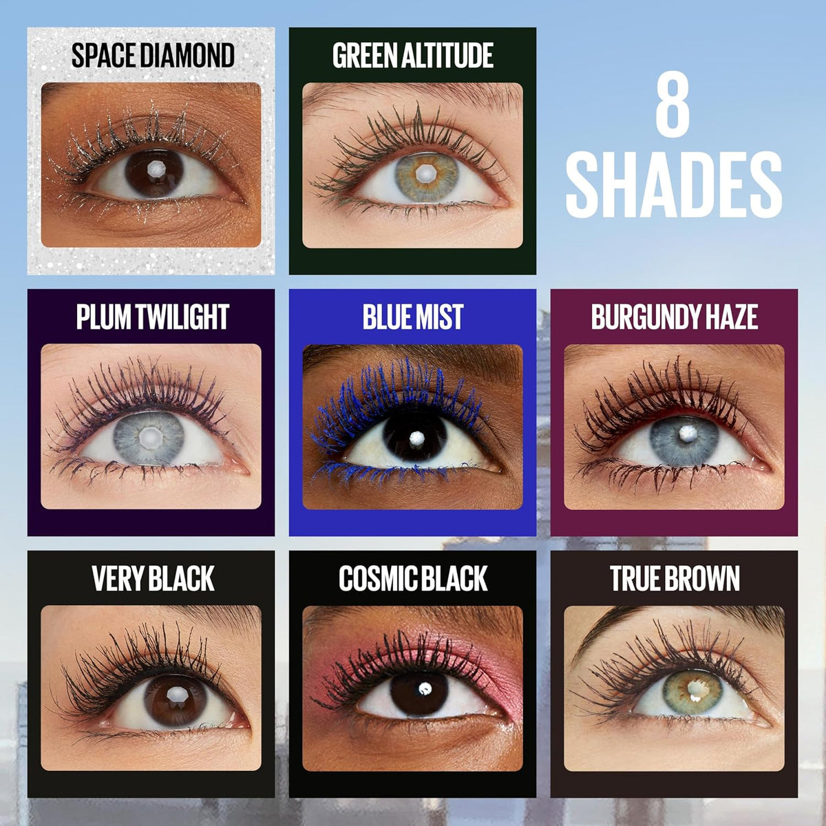 Elevate Your Lash Game with Lash Sensational Sky High Washable Mascara - Volumizing, Lengthening, and Curling in Blackest Black
