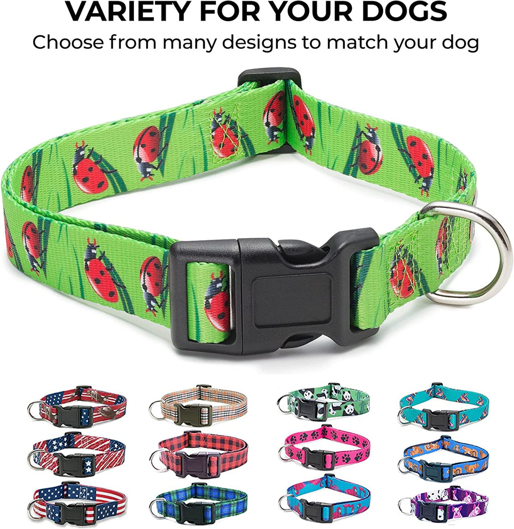 Patriotic American Flag Dog Collar - Classic Design Available in 5 Sizes (Small)