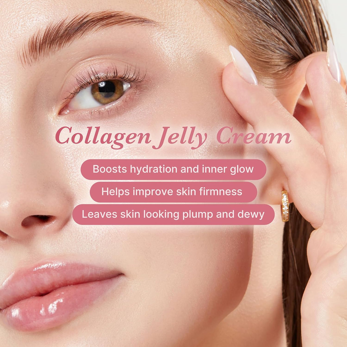 Transform Your Skin with Our Jelly Cream Infused with Collagen & Niacinamide - 3.71 Fl.Oz for Radiant Complexion