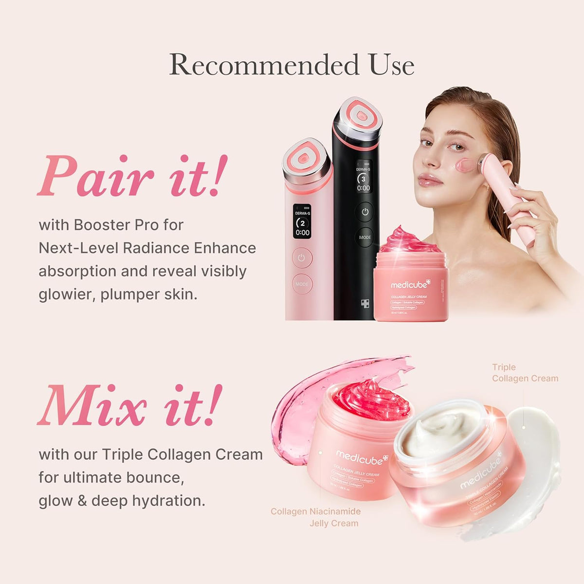 Transform Your Skin with Our Jelly Cream Infused with Collagen & Niacinamide - 3.71 Fl.Oz for Radiant Complexion